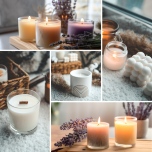 COLOURFUL CANDLES
